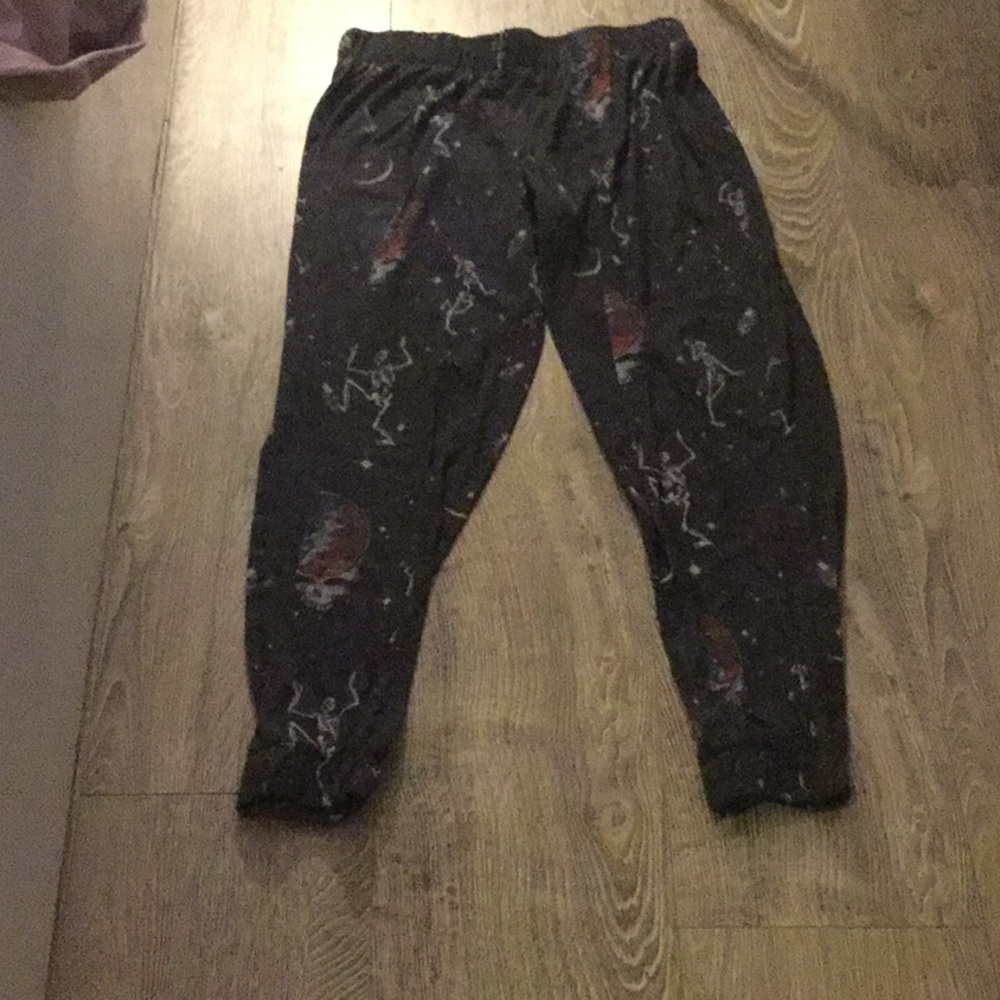 Will call dancing skeletons pajama pants